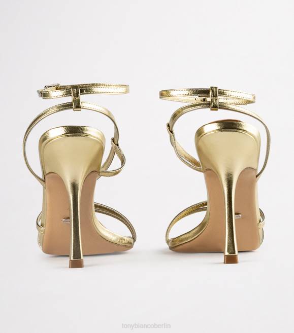Stöckelschuhe| de Tony Bianco Frauen Franci-Heels Gold-Nappa-Metallic 4624113